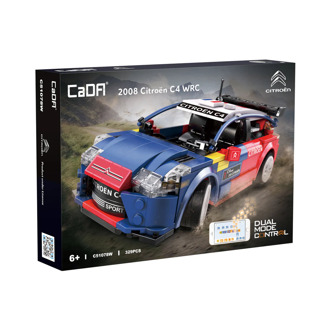 CaDA RC 1:20 2008 Citroën C4 WRC - 329pcs Brick Kit