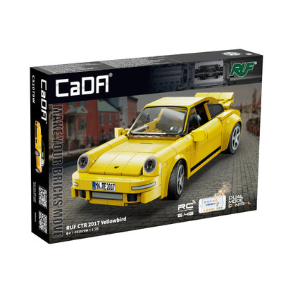 CaDA RC 1/20 RUF CTR 2017 Yellowbird - 222 pcs Brick Kit