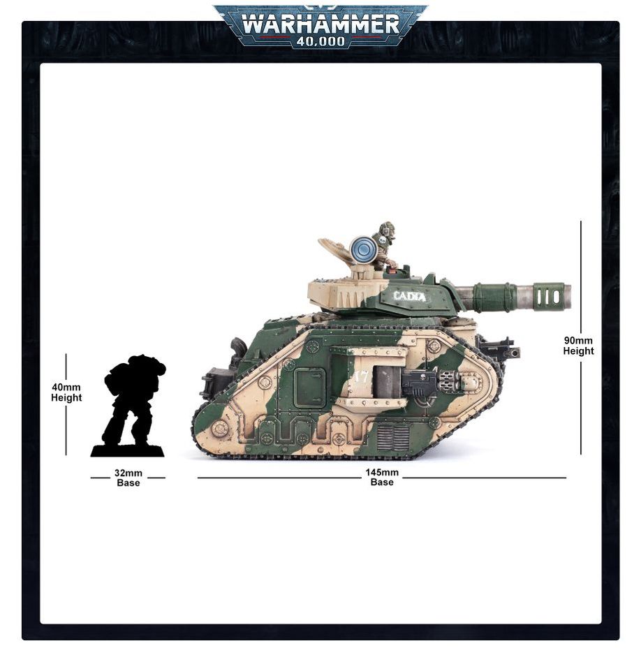 Warhammer 40,000 Astra Militarium: Leman Russ Battle Tank