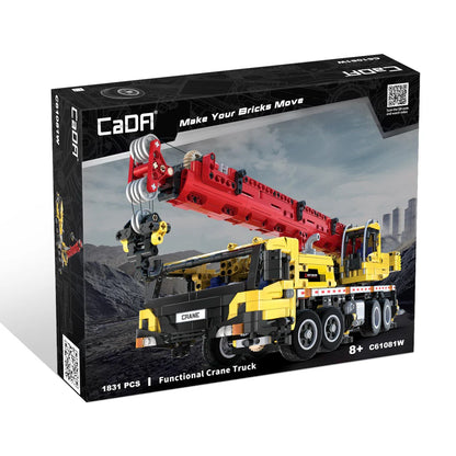 CaDA Full function mobile crane - 1831pcs Brick Kit