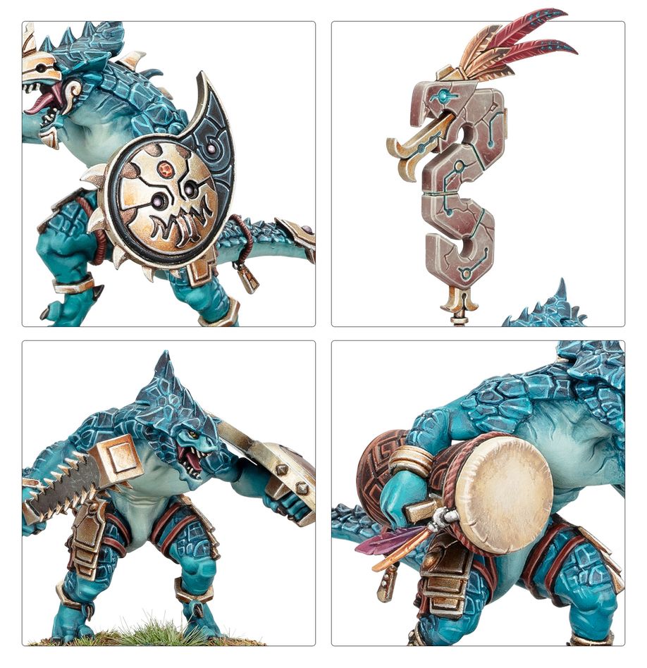 Warhammer Age Of Sigmar Spearhead: Seraphon - Sunblooded Prowlers