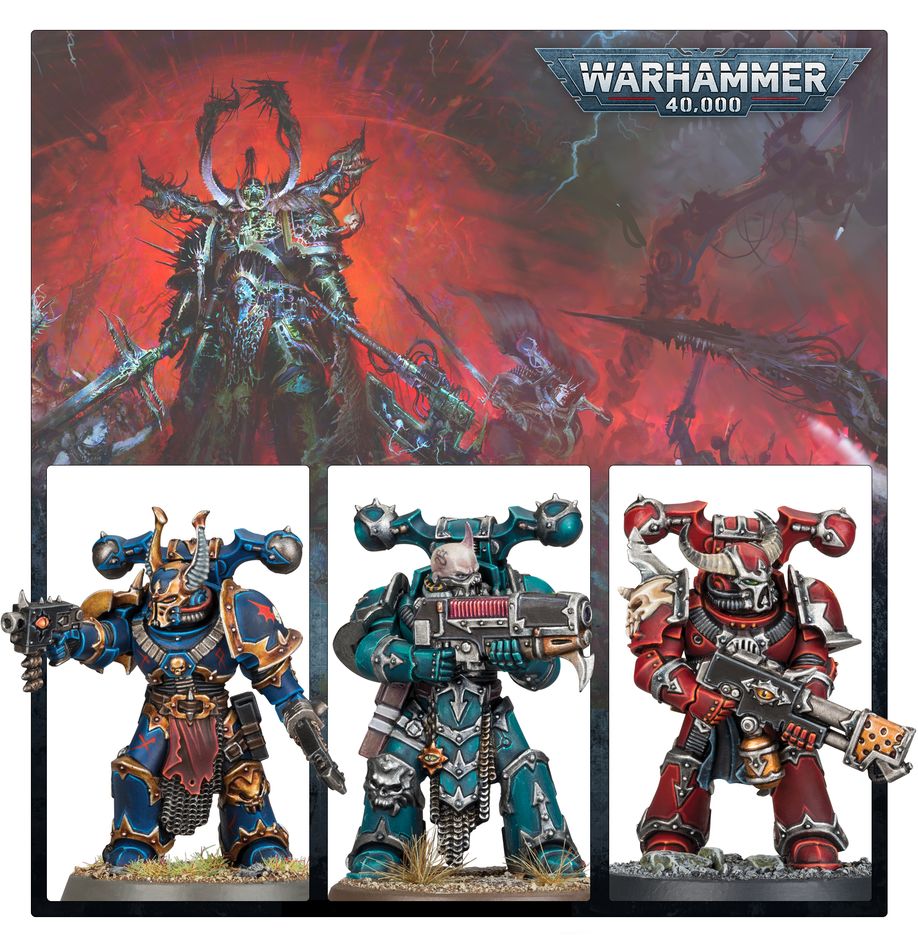 Warhammer 40,000 Chaos Space Marines: Legionaries