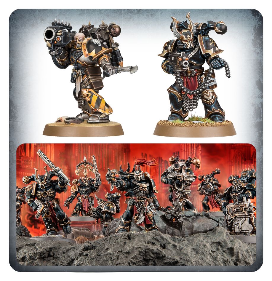 Warhammer 40,000 Chaos Space Marines: Legionaries