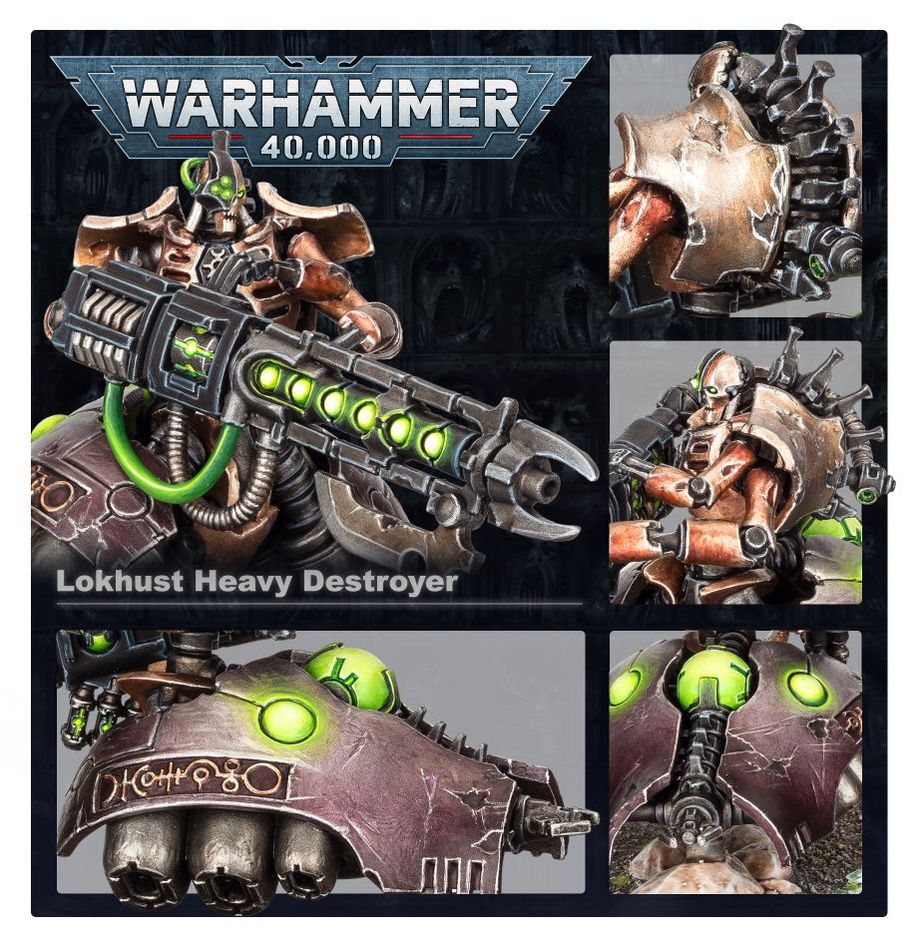Warhammer 40,000 Necrons: Lokhusts Heavy Destroyer