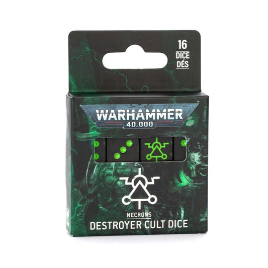 Warhammer 40,000 Necrons: Destroyer Cult Dice