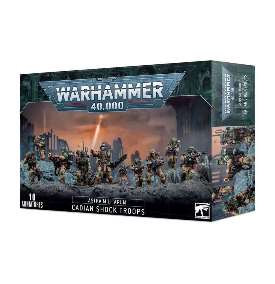Warhammer 40,000 Astra Militarium: Cadian Shock Troops
