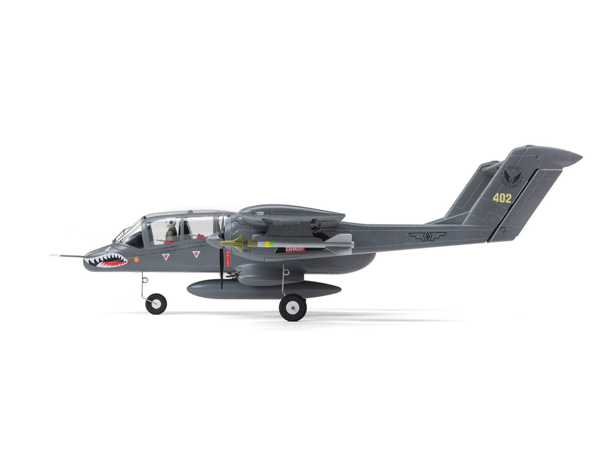 E-flite Micro OV-10 Bronco 645mm BNF Basic with AS3X and SAFE Select EFLU35050