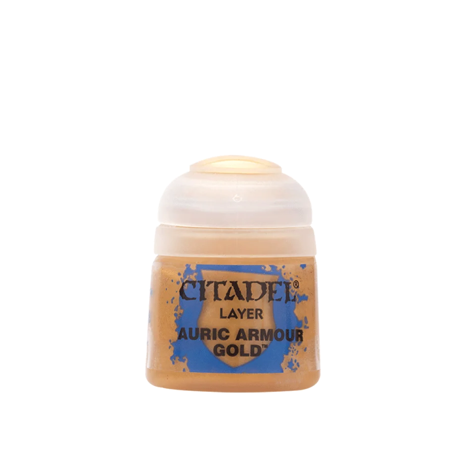Warhammer Citadel Paint: Auric Armour Gold 12ml (Layer)