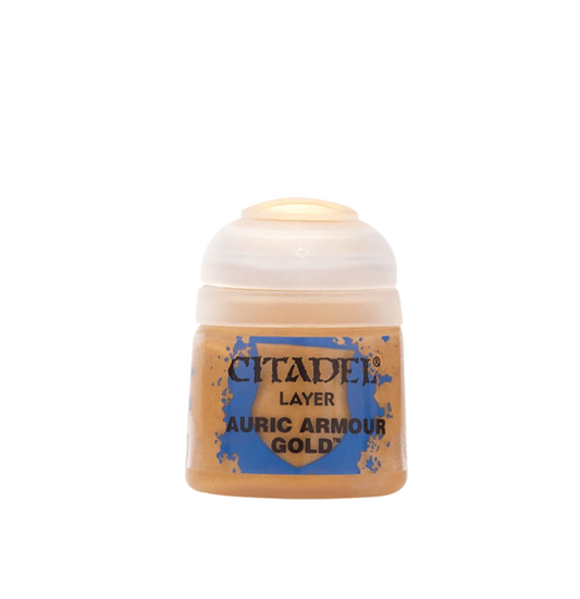 Warhammer Citadel Paint: Auric Armour Gold 12ml (Layer)