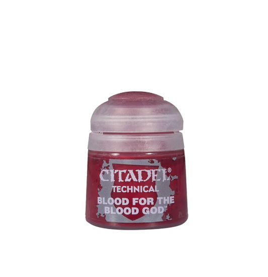 Warhammer Citadel Paint: Blood For The Blood God 12ml (Technical)