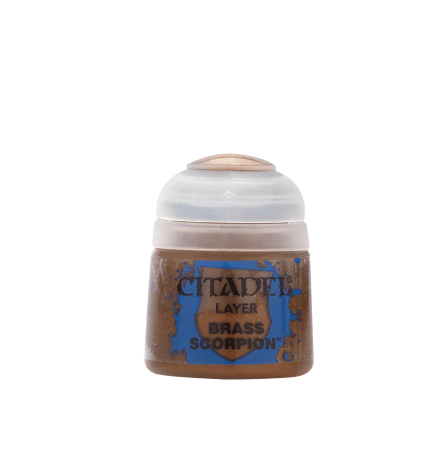 Warhammer Citadel Paint: Brass Scorpion 12ml (Layer)