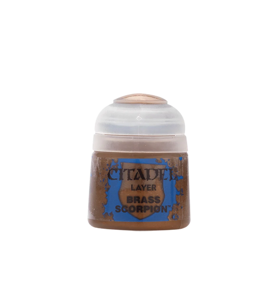 Warhammer Citadel Paint: Brass Scorpion 12ml (Layer)