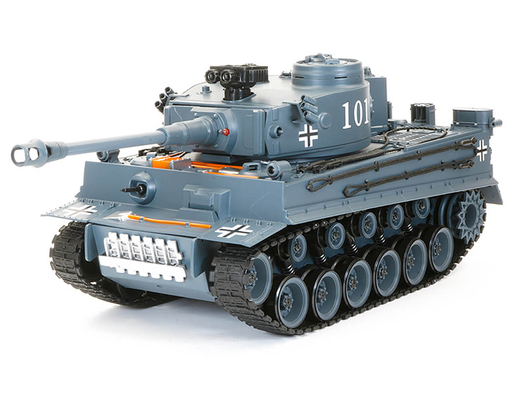 BROTHER TANK RC TANK 1:18 GERMAN TIGER 1 GREY
