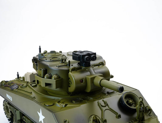 BROTHER TANK RC TANK 1:18 USA M4A3 SHERMAN GREEN