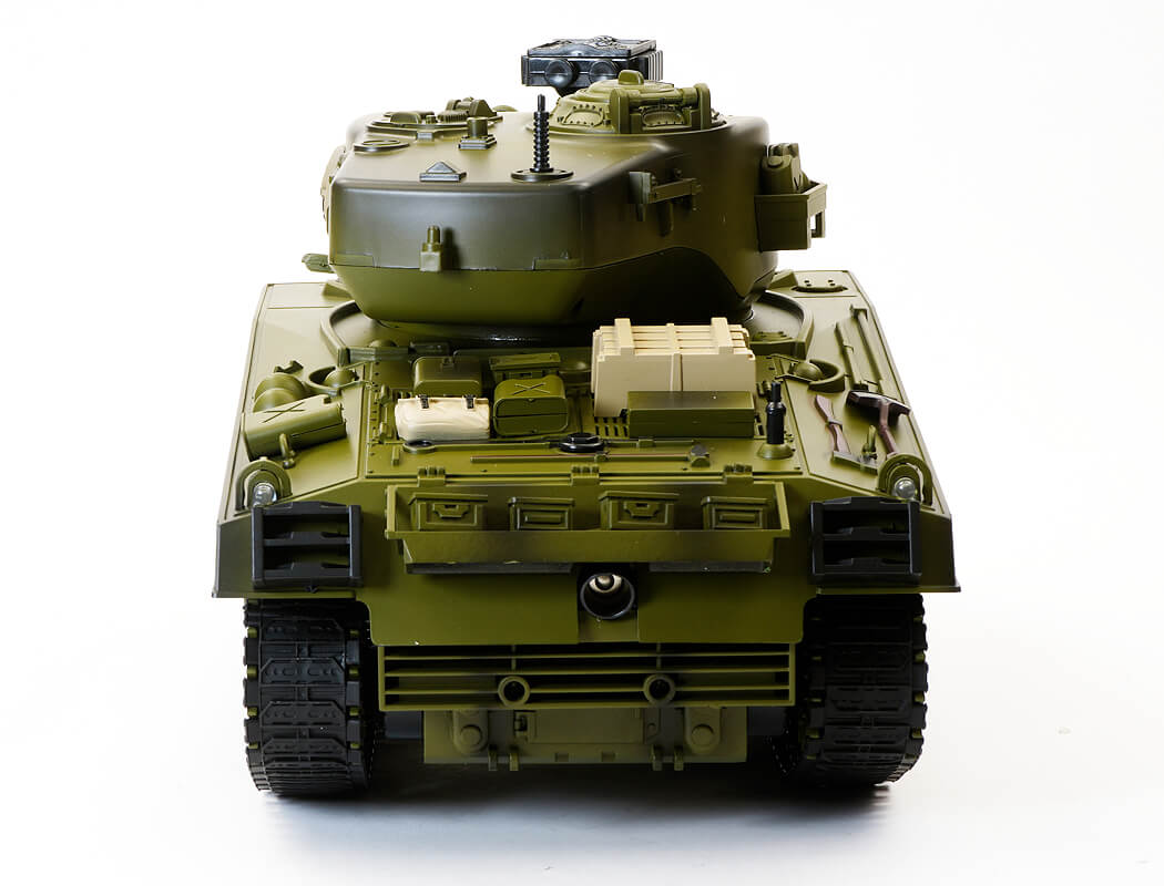BROTHER TANK RC TANK 1:18 USA M4A3 SHERMAN GREEN