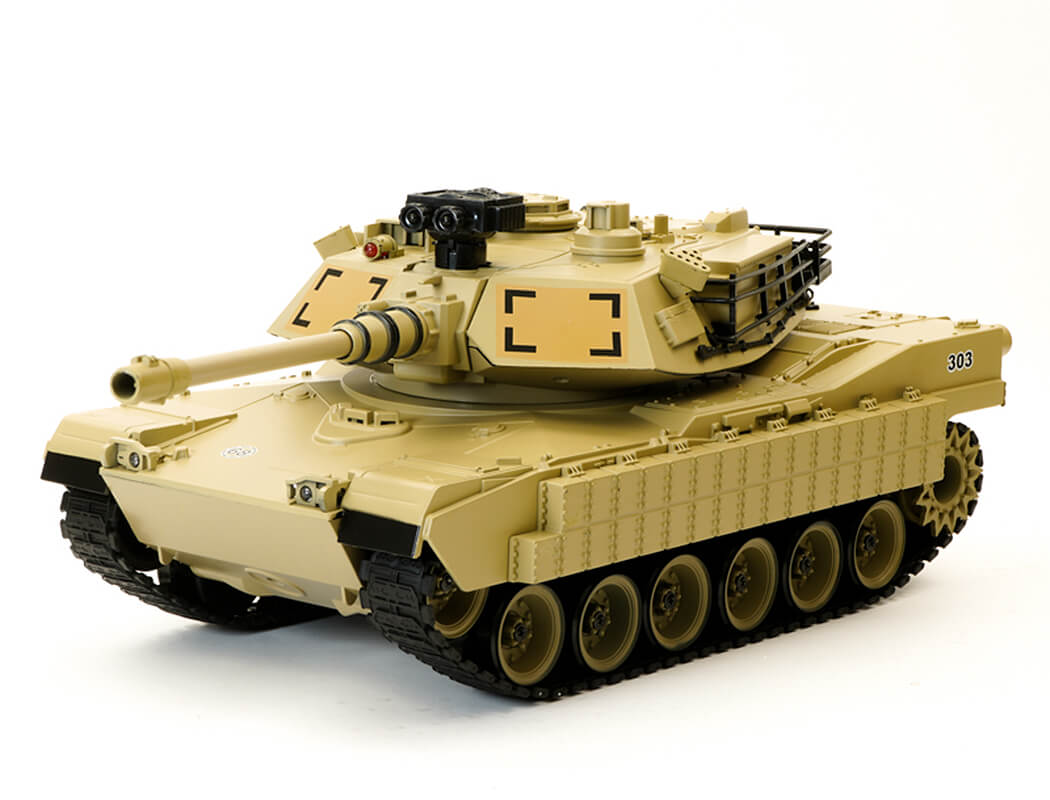 BROTHER TANK RC TANK 1:18 USA M1A2 DESERT STORM