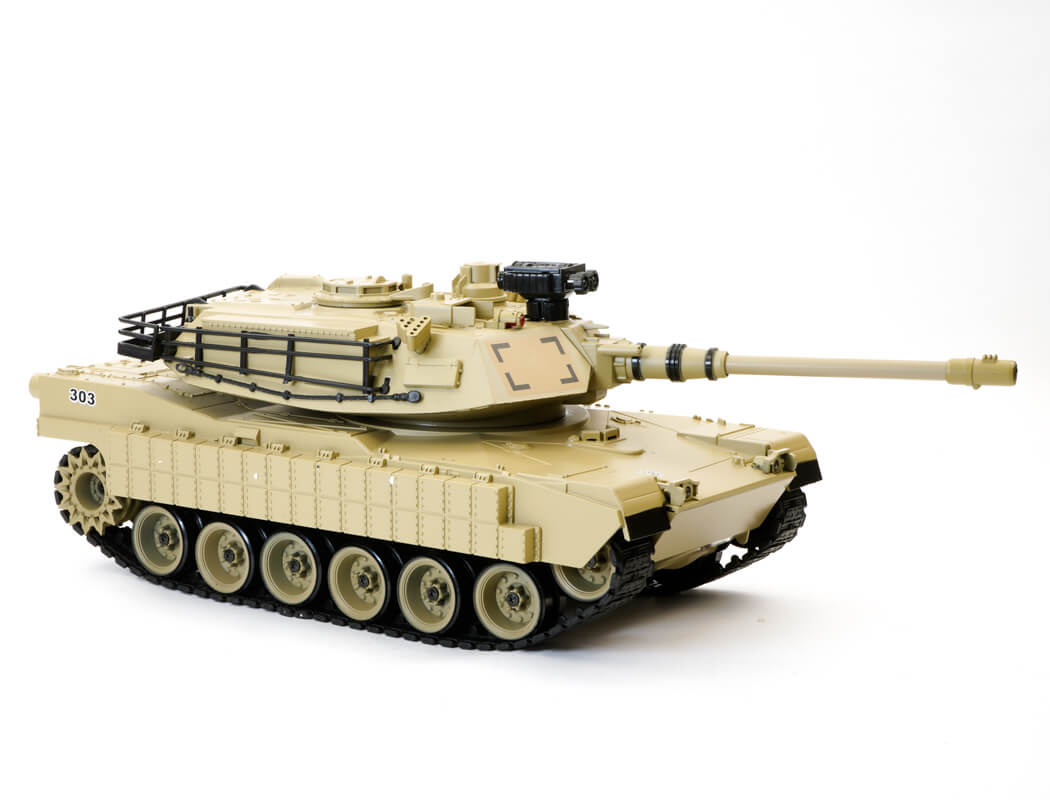 BROTHER TANK RC TANK 1:18 USA M1A2 DESERT STORM