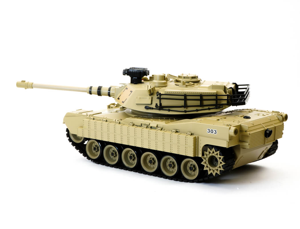 BROTHER TANK RC TANK 1:18 USA M1A2 DESERT STORM