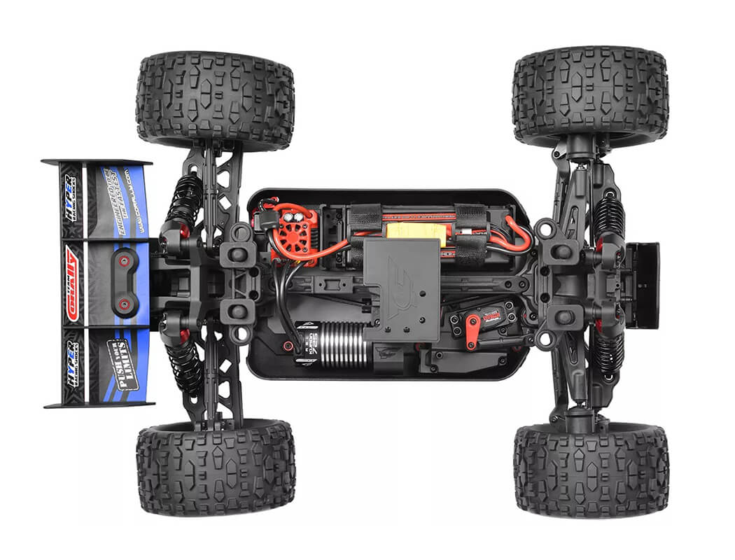 CORALLY PUNISHER 4 BRUSHLESS 4S BASHER TRUCK RTR - BLUE