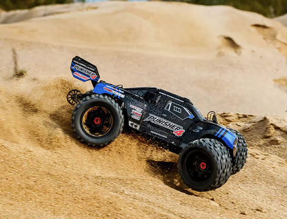 CORALLY PUNISHER 4 BRUSHLESS 4S BASHER TRUCK RTR - BLUE