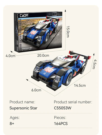 CaDA 1:24 Supersonic Star - 164 pcs Brick Kit