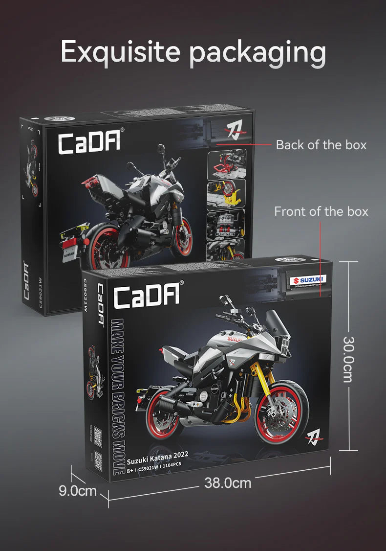 CaDA 1:6 Suzuki Katana - 1104 pcs Brick Kit