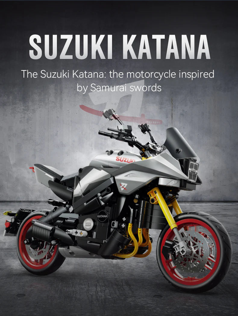 CaDA 1:6 Suzuki Katana - 1104 pcs Brick Kit