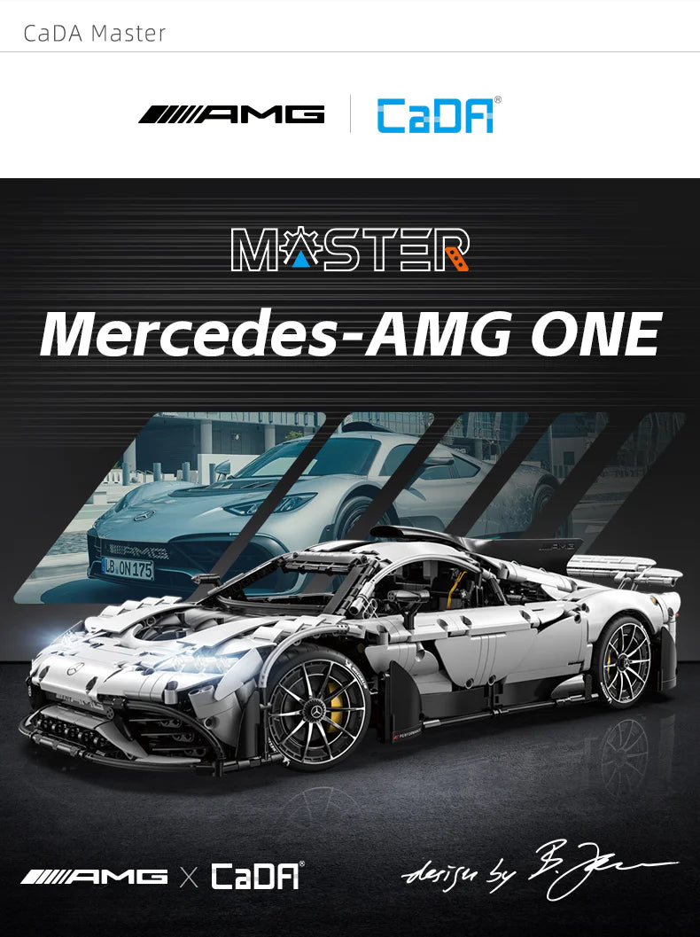 CaDA 1:8 Mercedes- AMG Project one 3295pcs Brick Kit