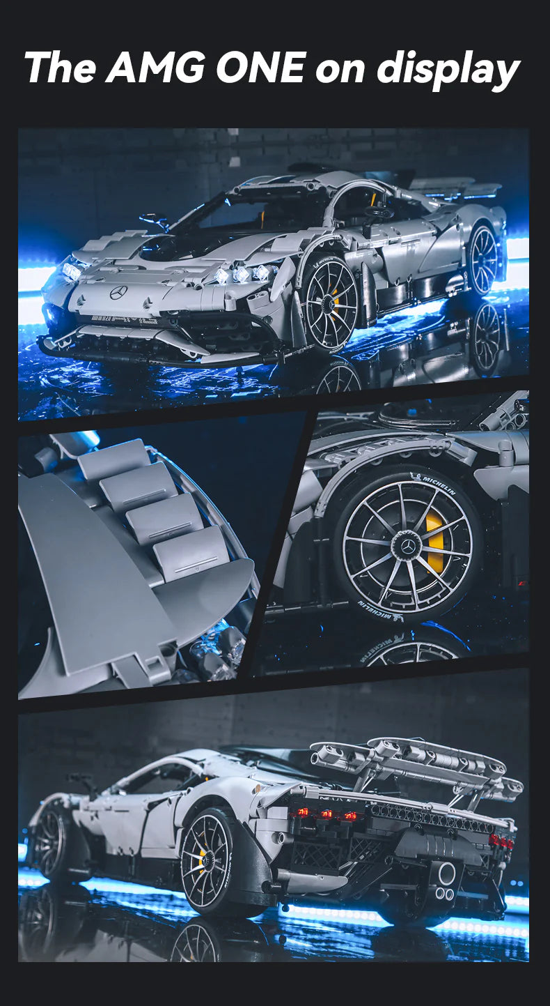 CaDA 1:8 Mercedes- AMG Project one 3295pcs Brick Kit