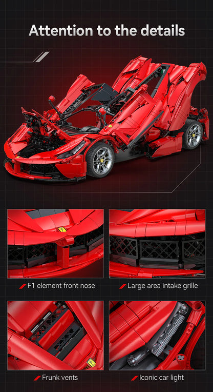 CaDA 1:8 Viva Hypercar - 4739 pcs Brick Kit