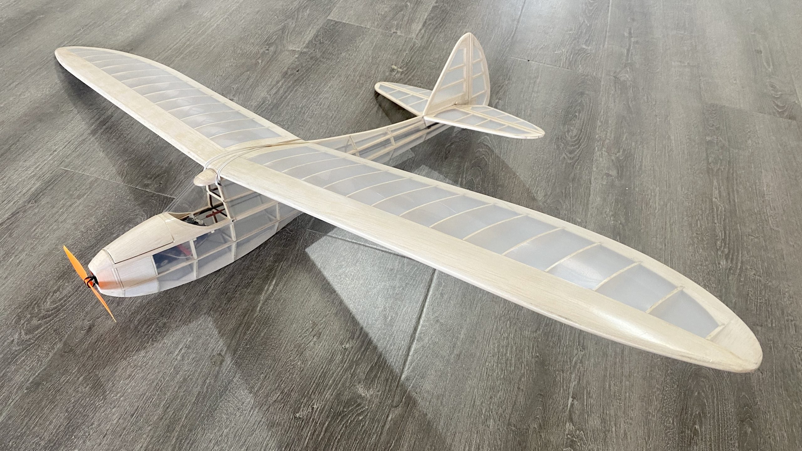 Model Balsa Sanders Valueplanes Balsa Micro Sinbad Balsa Kit 1.23M – Gliders & Racing Models