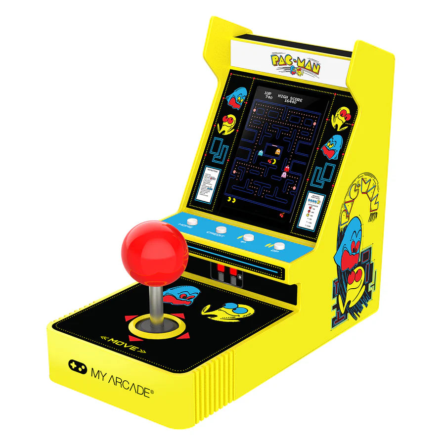 Pac-Man Joystick Player Portable Retro Arcade