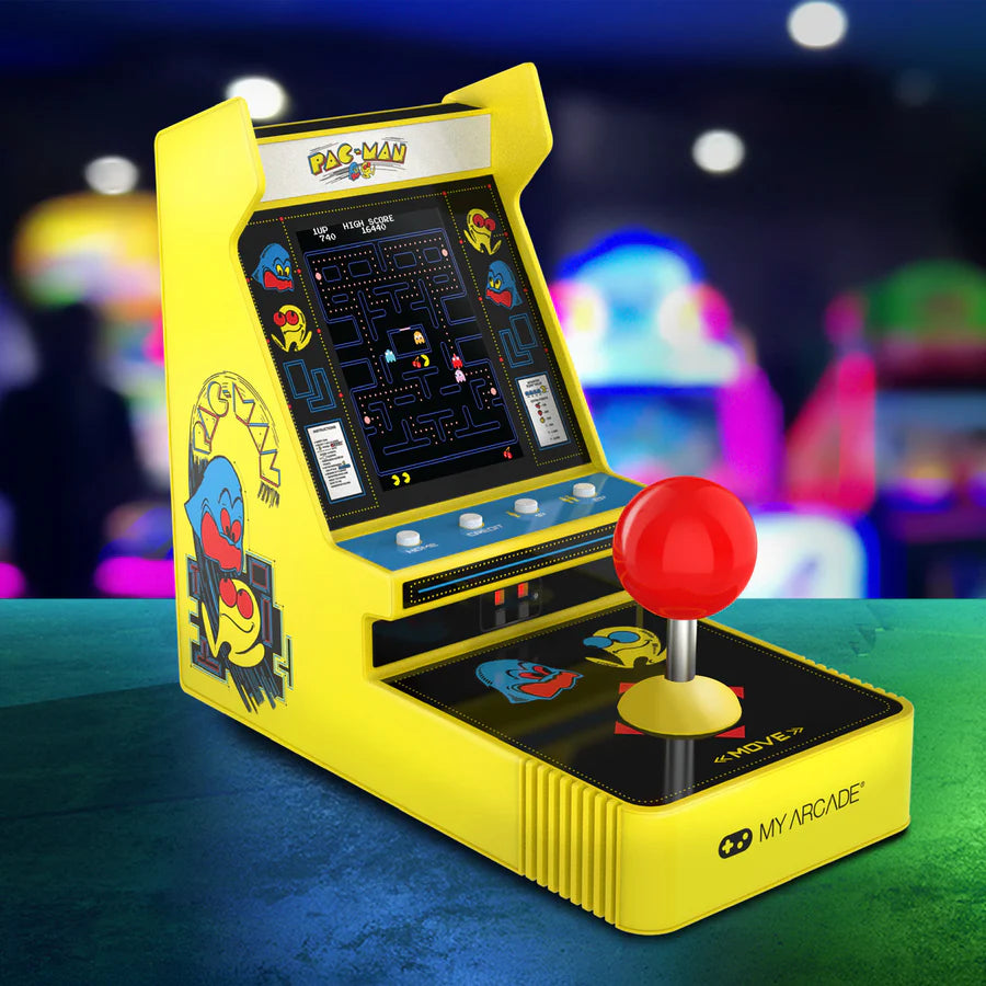 Pac-Man Joystick Player Portable Retro Arcade