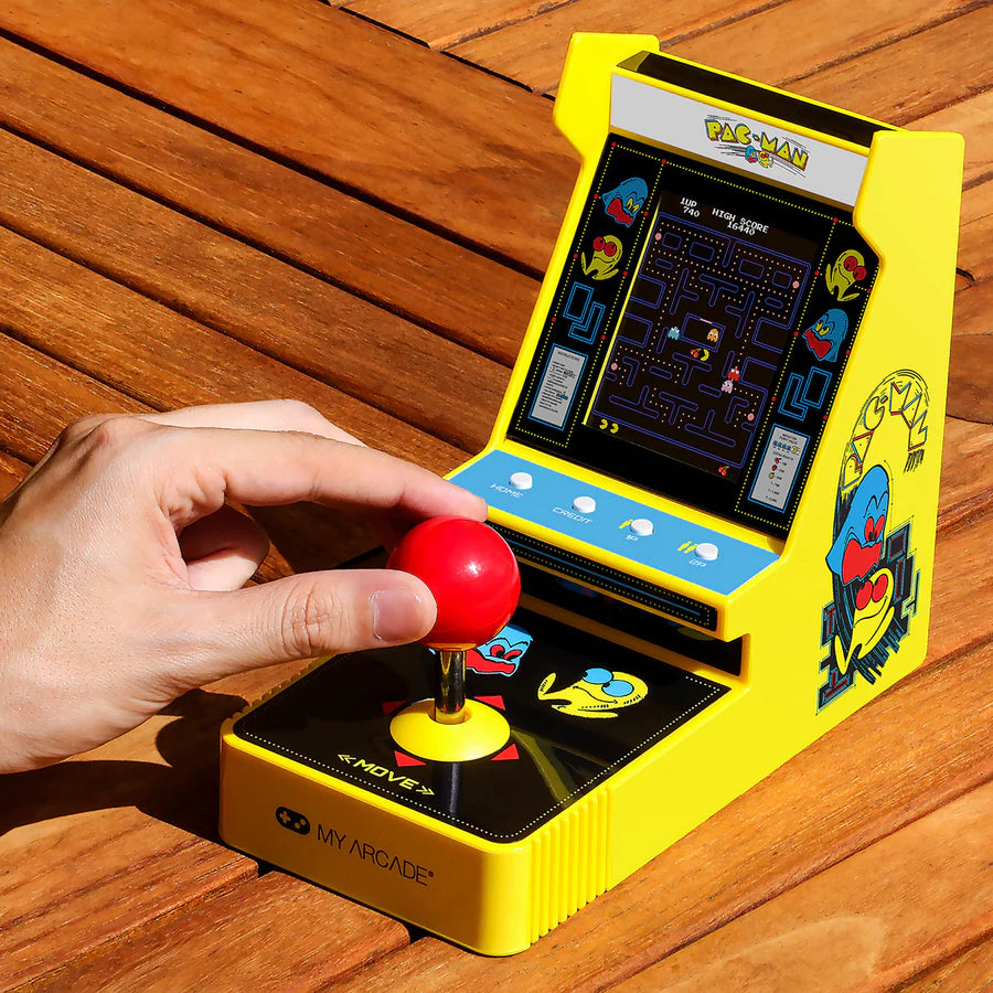 Pac-Man Joystick Player Portable Retro Arcade