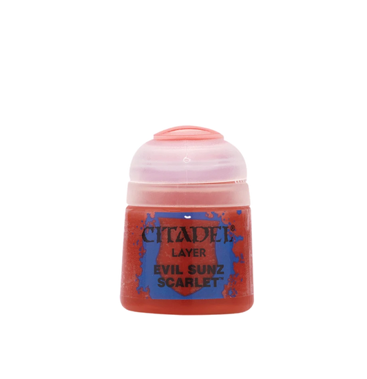Warhammer Citadel Paint: Evil Sunz Scarlet 12ml (Layer)