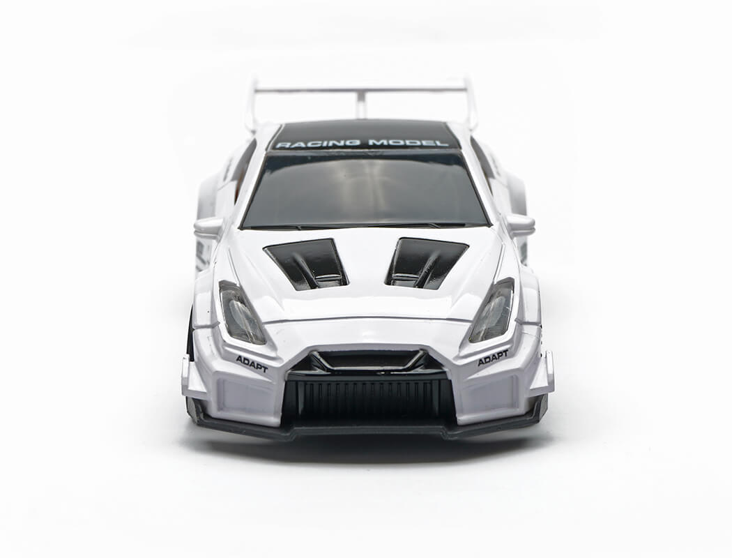 E-ZEE RC 1/43 LIGHTING 350Z 4WD DRIFT CAR WITH GYRO - WHITE