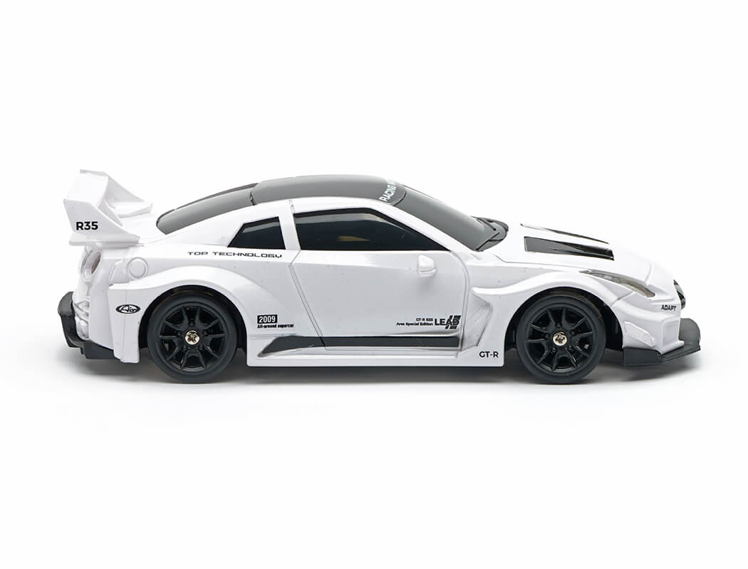 E-ZEE RC 1/43 LIGHTING 350Z 4WD DRIFT CAR WITH GYRO - WHITE