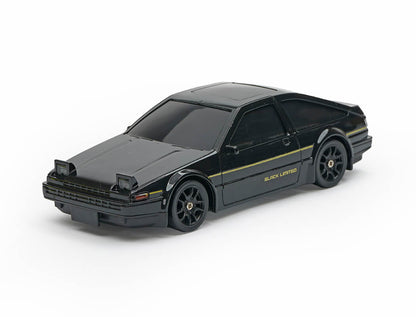 E-ZEE RC 1/43 LIGHTING TRUENO 4WD DRIFT CAR WITH GYRO - BLACK