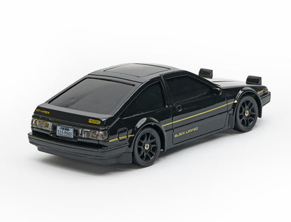 E-ZEE RC 1/43 LIGHTING TRUENO 4WD DRIFT CAR WITH GYRO - BLACK