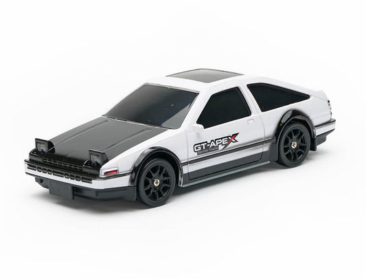 E-ZEE RC 1/43 LIGHTING TRUENO 4WD DRIFT CAR WITH GYRO - WHITE