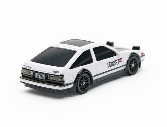 E-ZEE RC 1/43 LIGHTING TRUENO 4WD DRIFT CAR WITH GYRO - WHITE