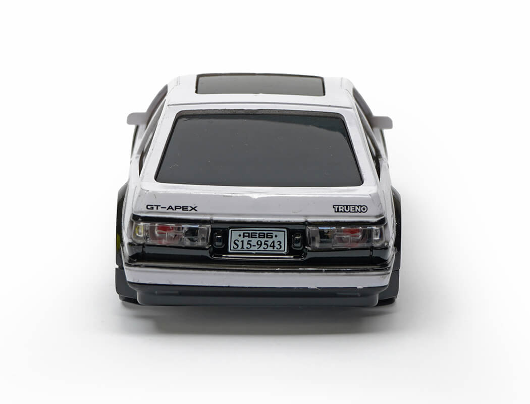 E-ZEE RC 1/43 LIGHTING TRUENO 4WD DRIFT CAR WITH GYRO - WHITE