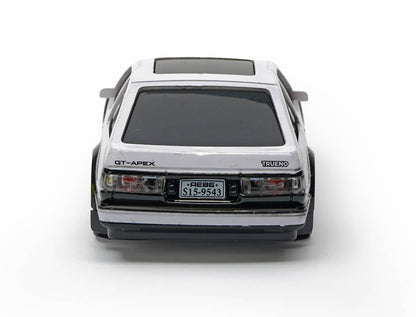 E-ZEE RC 1/43 LIGHTING TRUENO 4WD DRIFT CAR WITH GYRO - WHITE