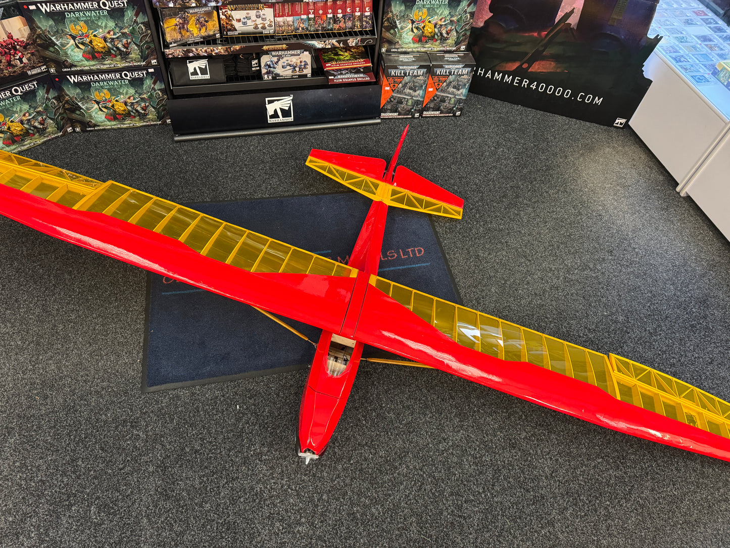 Valueplanes Balsa 1/4 Scale Schneider Grunau Baby Glider 3.4M Wingspan Collection Only