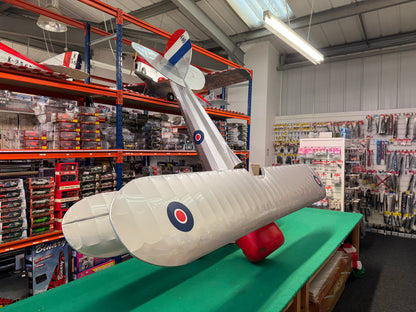 BUILT Valueplanes Balsa 1/3 Scale Nieuport 28 Kit, 2830mm Wingspan