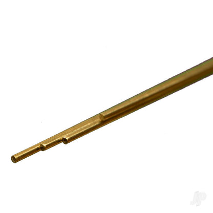 K&S Brass Round Rod, 3/64in x 12in (4 pcs) KNS8161