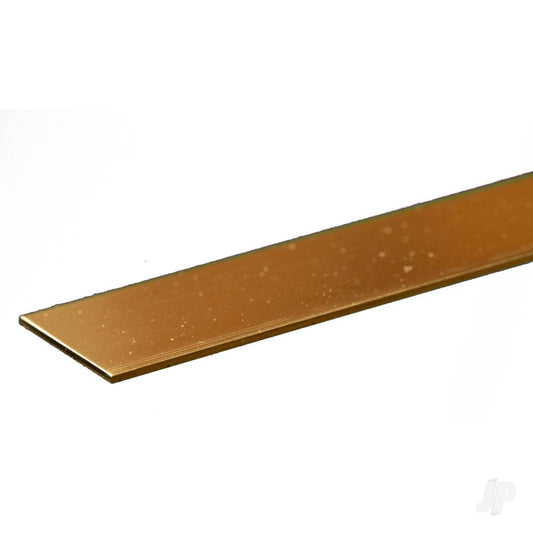 K&S Brass Strip, 1/32 (.032) x 3/4 x 12in