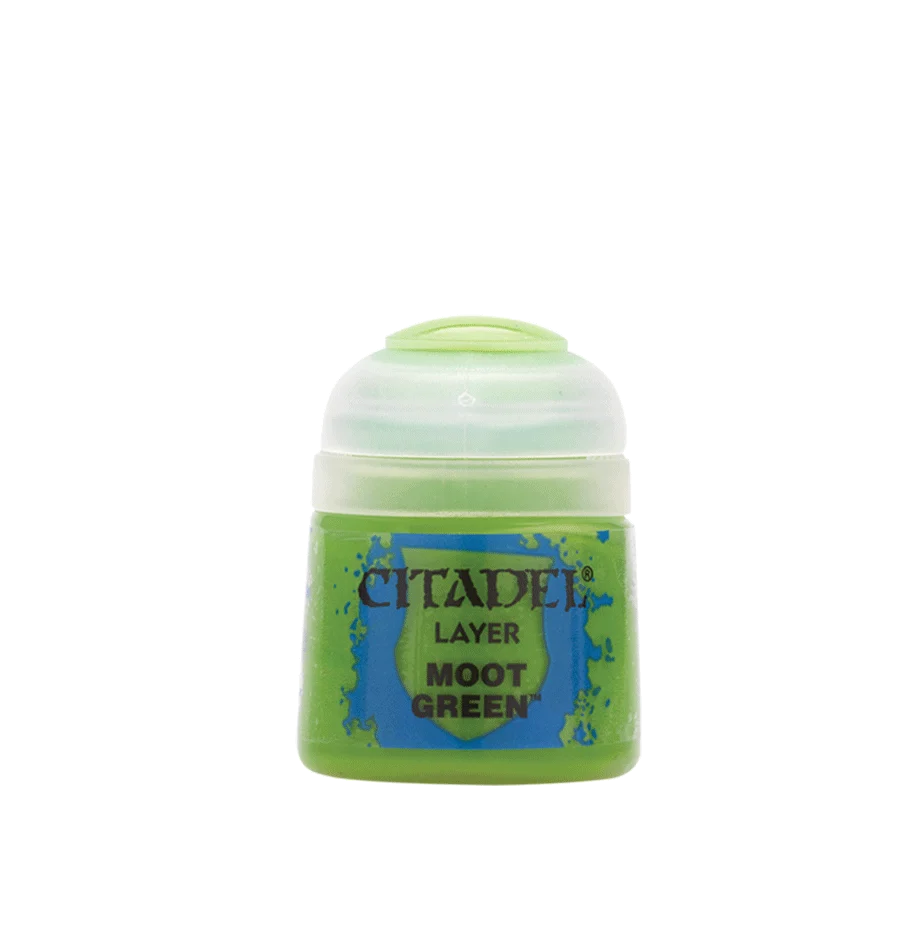 Warhammer Citadel Paint: Moot Green 12ml (Layer)