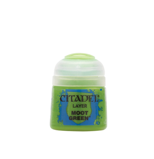 Warhammer Citadel Paint: Moot Green 12ml (Layer)