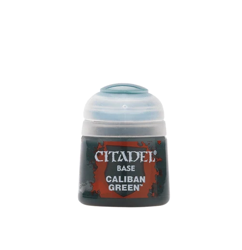 Warhammer Citadel Paint: Caliban Green 12ml (Base)
